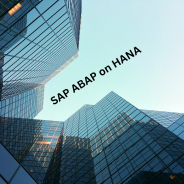 SAP ABAP on HANA